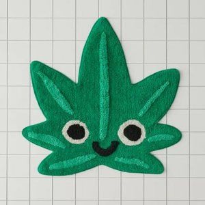 NWT Leaf Buddy Green Bath Mat.